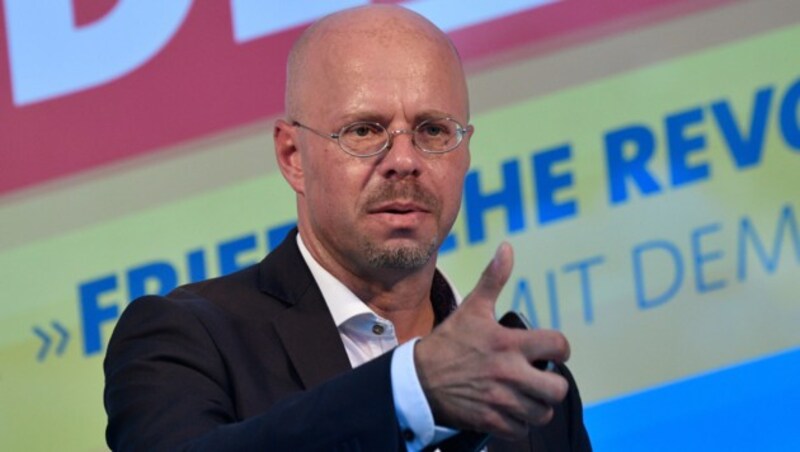 Andreas Kalbitz, AfD-Spitzenkandidat in Brandenburg (Bild: AFP)