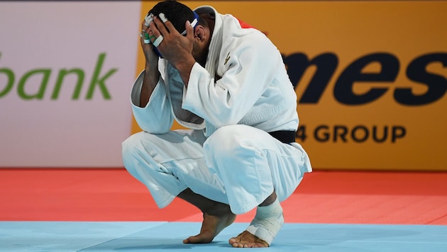 Der iranische Judoka Saeid Mollaei musste 2019 vor einem Duell mit einem Israeli „flüchten“ ... (Bild: AFP)
