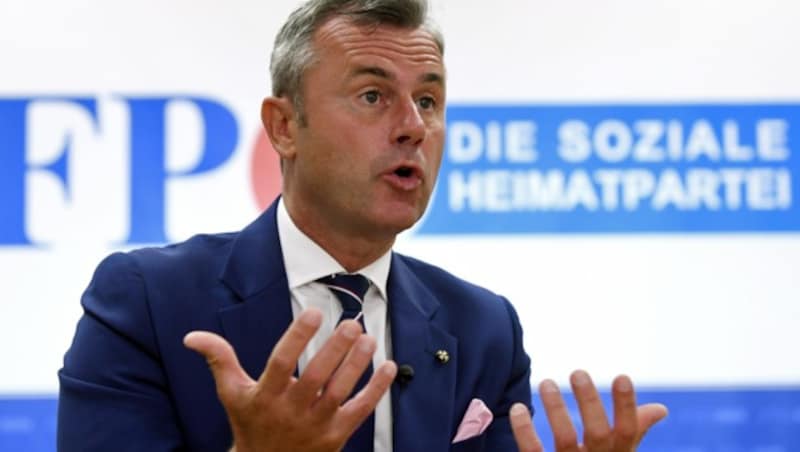 FPÖ-Chef Norbert Hofer (Bild: APA/HANS KLAUS TECHT)