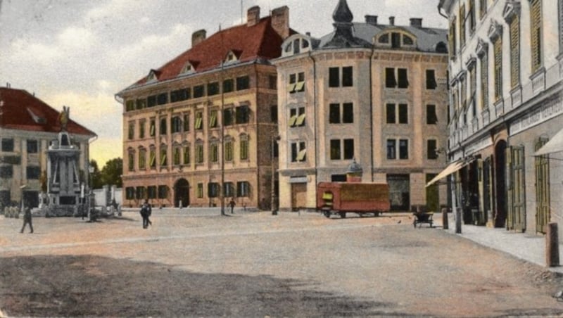 Das Klagenfurter Landesgericht befand sich 1865/66 im heutigen Gebäude der Staatsanwaltschaft am Heuplatz. Hier wurde Katharina Ossoinig verhört und hier fand auch ihr Schwurgerichtsprozess - in windischer Sprache - statt, der im Mai 1866 mit einem Todesurteil endete. (Bild: TAÖ/AAvK)