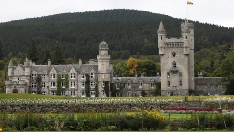 Schloss Balmoral in Schottland, die Sommerresidenz der Queen (Bild: AFP)