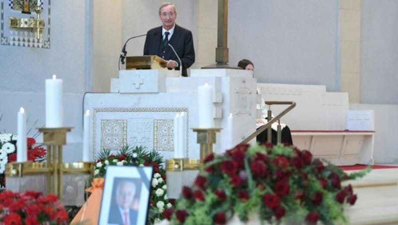 Der frühere langjährige Wirtschaftskammerpräsident Christoph Leitl (Bild: APA/ROLAND SCHLAGER)