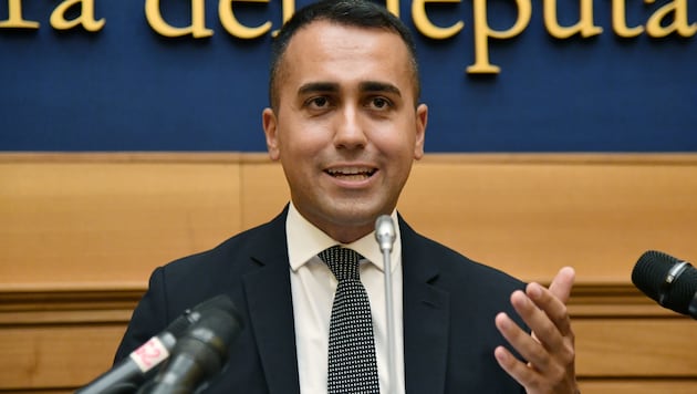 Fünf-Sterne-Chef Luigi Di Maio (Bild: APA/AFP/Filippo MONTEFORTE)