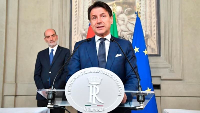 Giuseppe Conte dürfte erneut Italiens Premierminister werden. (Bild: AP)