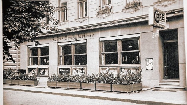 Postkarte aus 1935 als Zeitzeuge: Das Kaffee Großglockner. (Bild: Archiv Familie Wernbacher)