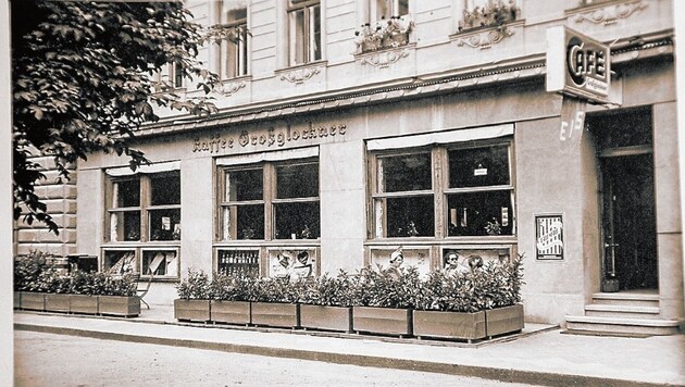 Postkarte aus 1935 als Zeitzeuge: Das Kaffee Großglockner. (Bild: Archiv Familie Wernbacher)