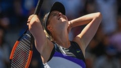 Elina Switolina musste in Australien aufgeben (Bild: The Associated Press)