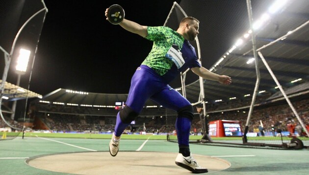 Medal candidate Lukas Weißhaidinger (Bild: Giancarlo Colombo)