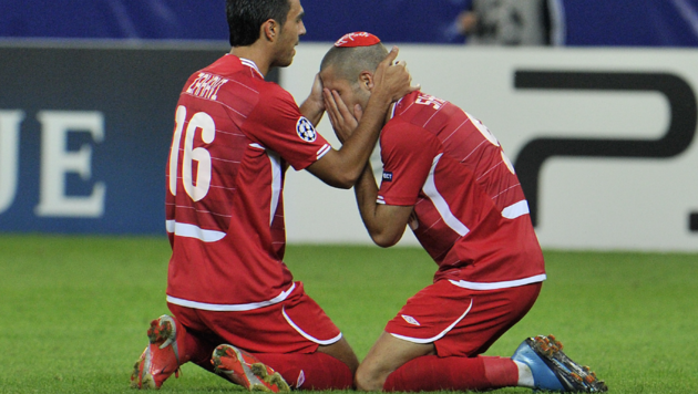 Salzburg in der CL-Quali 2010 (Bild: Andreas Tröster/Kronenzeitung)