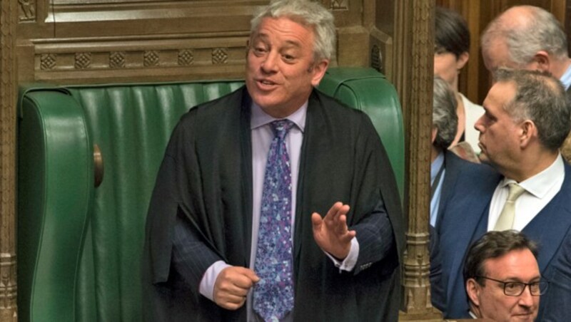 John Bercow, streitbarer „Dirigent“ des Unterhauses (Bild: APA/AFP/UK PARLIAMENT/MARK DUFFY)