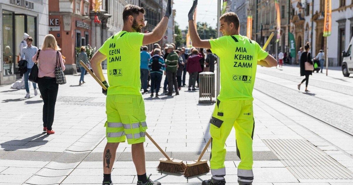 Survey in Graz – clean performance: good report for city cleaning