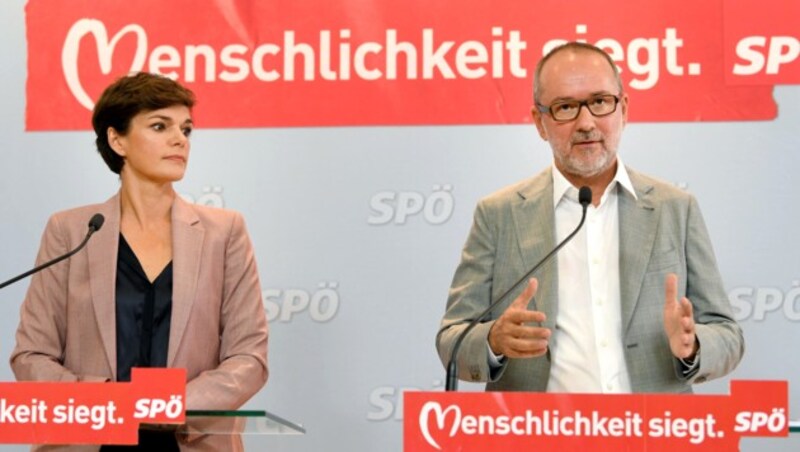 Pamela Rendi-Wagner, Thomas Drozda (Bild: APA/ROLAND SCHLAGER)