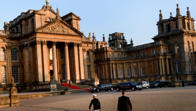 Der Blenheim Palace in der britischen Grafschaft Oxfordshire (Bild: AFP )