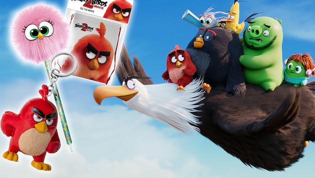 (Bild: ©2019 Sony Pictures Entertainment Deutschland GmbH / Angry BirdsTM & ©2019 Rovio Entertainment Corporation and Rovio Animation Ltd., krone.at-Grafik)