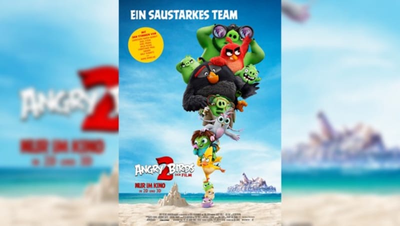 (Bild: ©2019 Sony Pictures Entertainment Deutschland GmbH / Angry BirdsTM & ©2019 Rovio Entertainment Corporation and Rovio Animation Ltd.)