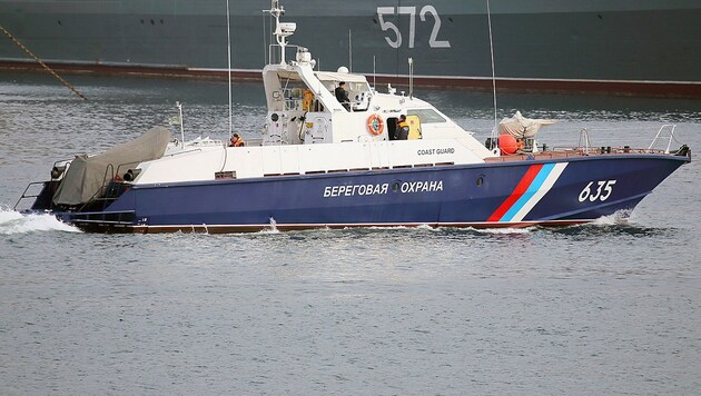 Ein Boot der russischen Küstenwache (Bild: wikipedia.org/Alex omen)