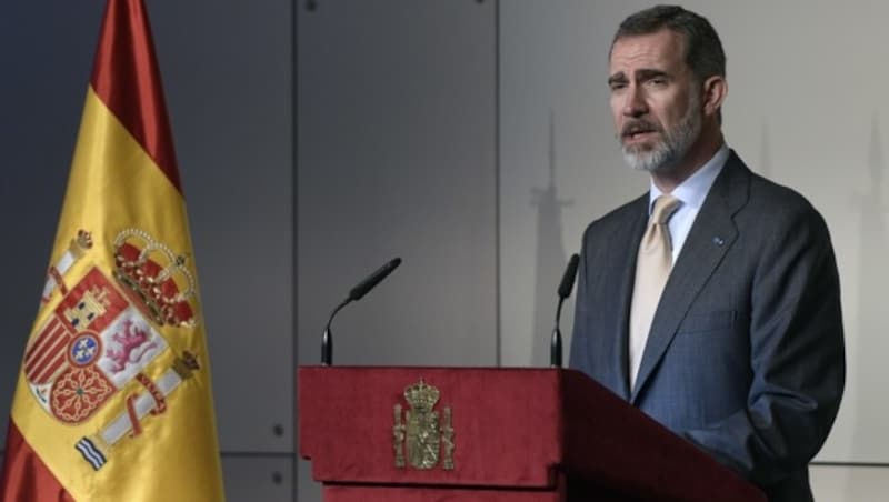 König Felipe VI. (Bild: APA/AFP/Juan MABROMATA)