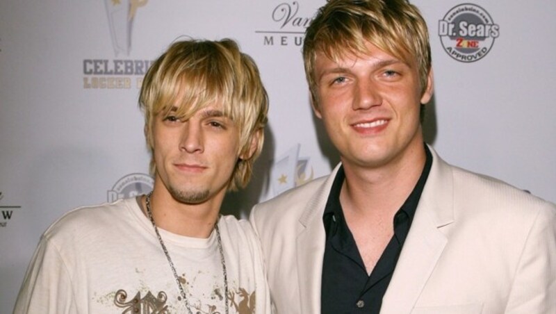 Aaron Carter und Nick Carter im Jahr 2006 (Bild: 2006 Getty Images)