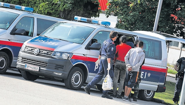 Flüchtlinge in Edt bei Lambach (Bild: laumat)