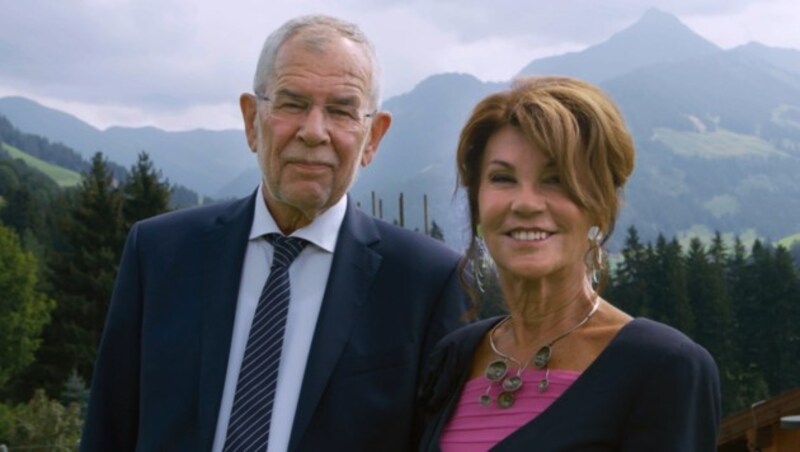 Bundespräsident Alexander Van der Bellen und Bundeskanzlerin Brigitte Bierlein (Bild: Hofburg)