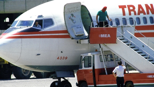 Tagelang befand sich das Passagierflugzeug in der Gewalt der Terrorgruppe Islamischer Dschihad. (Bild: AFP)