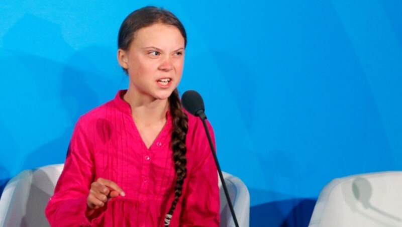 Greta Thunberg und „Zöpferldiktatur“ (Bild: Associated Press)