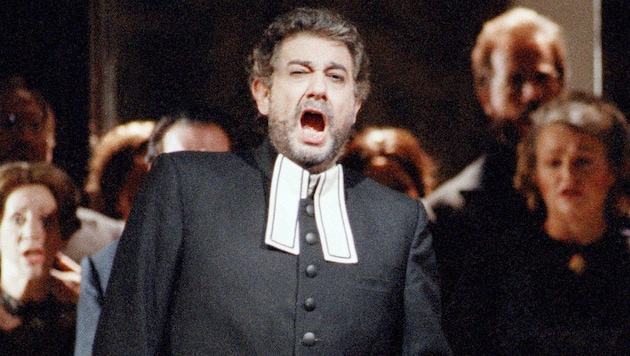 Placido Domingo 1993 an der Metropolitan Opera in New York (Bild: AP)