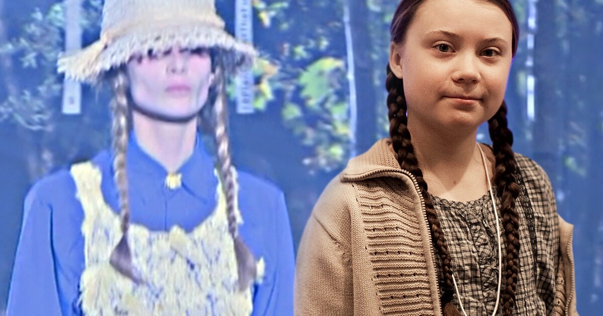 Zöpfe Und Hanfstoff Greta Thunberg Inspiriert Sogar Pariser Modewelt Kroneat 7947