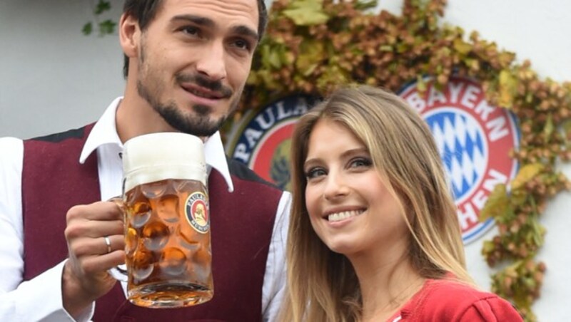 Mats Hummels und Cathy Hummels (Bild: AFP or licensors)