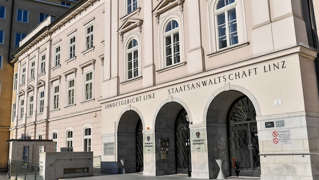 Der Angeklagte muss sich vor dem Landesgericht Linz verantworten. (Bild: © Harald Dostal)