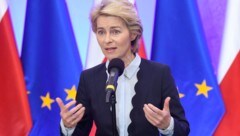 Die künftige EU-Kommissionspräsidentin Ursula von der Leyen (Bild: APA/AFP/Janek Skarzynski)