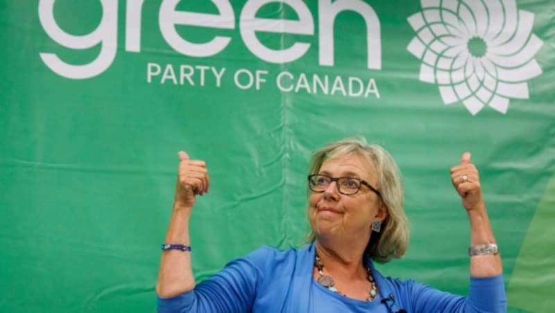 Elizabeth May (Bild: AP)