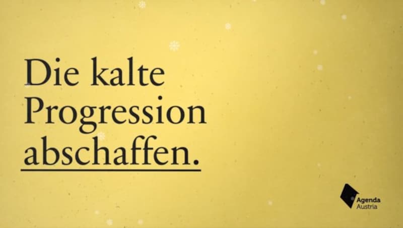 Wird die kalte Progression in der nächsten Legislaturperiode wirklich abgeschafft? (Bild: Agenda Austria)