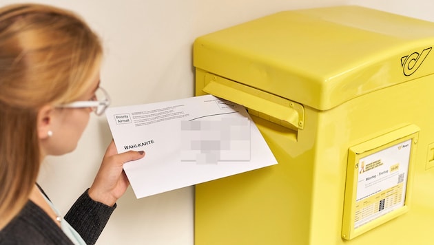 Wahlkarten für die Landtagswahl müssen bis 17. Jänner um 14 Uhr wieder bei der Gemeindewahlbehörde einlangen (Symbolfoto). (Bild: PID/Markus Wache, Krone KREATIV)