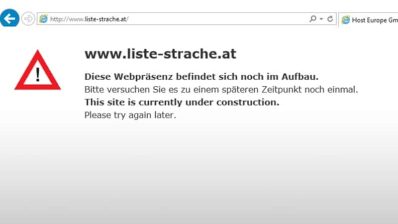 (Bild: Screenshot liste-strache.at)