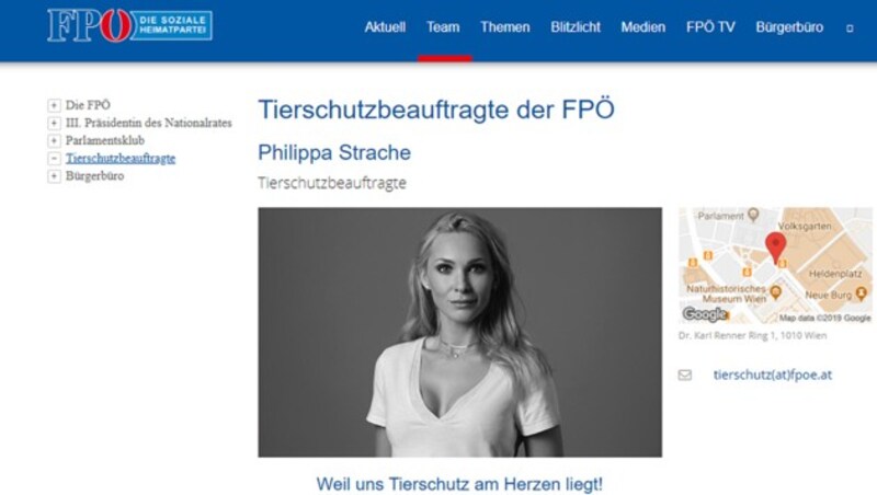 (Bild: FPÖ-Website (Screenshot))