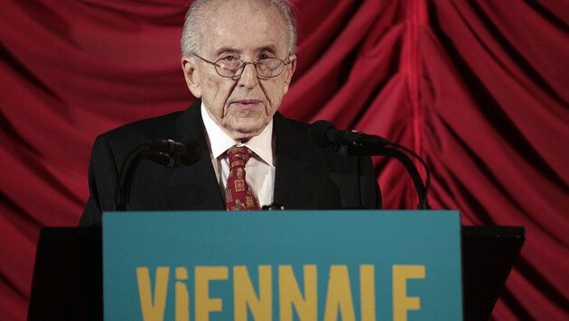 Viennale-Präsident Eric Pleskow ist am Dienstag, 1. Oktober 2019, im Alter von 95 Jahren verstorben. (Bild: APA/GEORG HOCHMUTH)