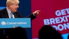 „Bringen wir den Brexit über die Bühne!“, fordert Premier Boris Johnson. (Bild: AP)