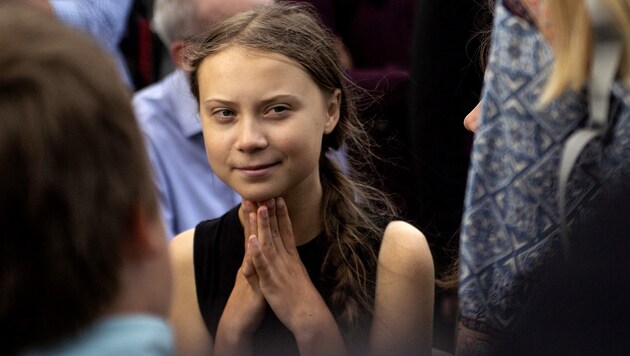 Greta Thunberg (Bild: AFP)