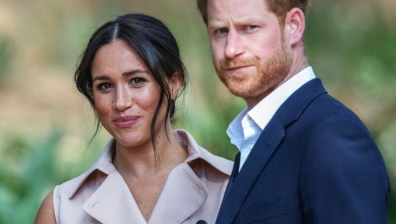 Herzogin Meghan und Prinz Harry (Bild: AFP)