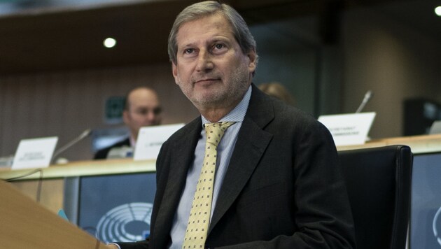 Johannes Hahn strebt in der am 1. November antretenden EU-Kommission das Amt des Budgetkommissars an. (Bild: AFP)