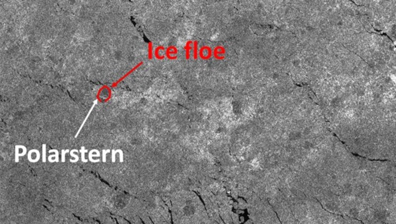 (Bild: Alfred-Wegener-Institut/Christian Haas (Copernicus Sentinel data))