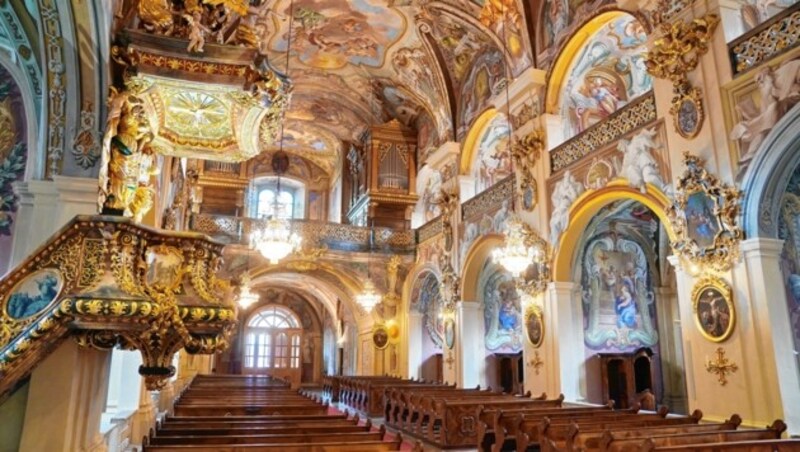 Die Vorauer Stiftskirche ist ein barockes Gesamtkunstwerk (Bild: Sepp Pail)