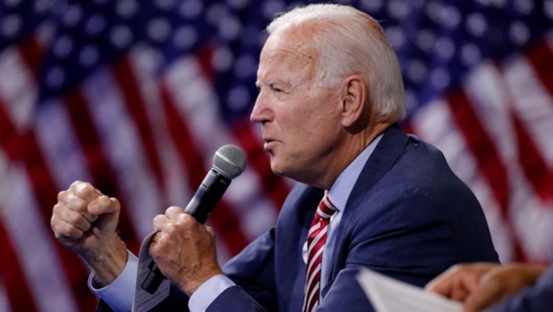 Joe Biden gilt als aussichtsreichster Kandidat der Demokraten für das Rennen ums Weiße Haus. (Bild: AP)