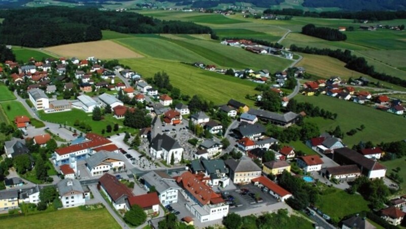 Die Flachgauer Gemeinde Lamprechtshausen. (Bild: Gemeinde Lamprechtshausen)