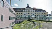 Das Landeskrankenhaus in Hall