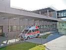 Die Rettung brachte die Verletzte ins Krankenhaus Hall.