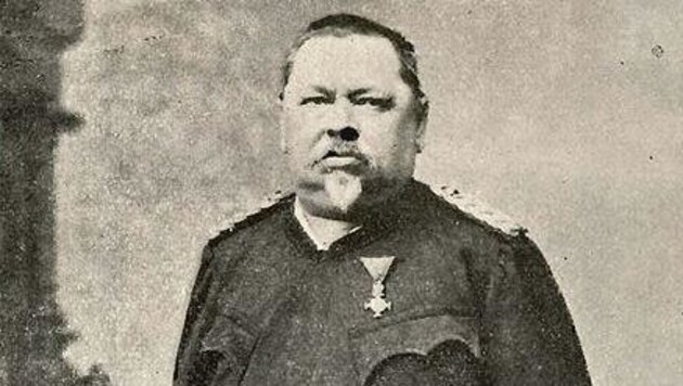 Ferdinand Jergitsch, Klagenfurter Feuerwehrpionier, lebte von 1836 bis 1900. (Bild: TAÖ/AAvK)