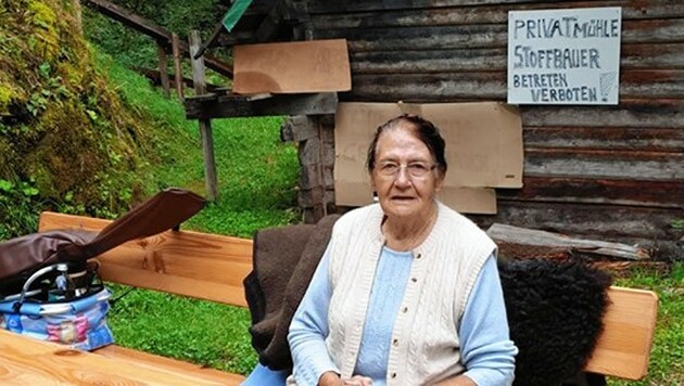 Oma Erna (Bild: Rettet die Stoffbauermühle)