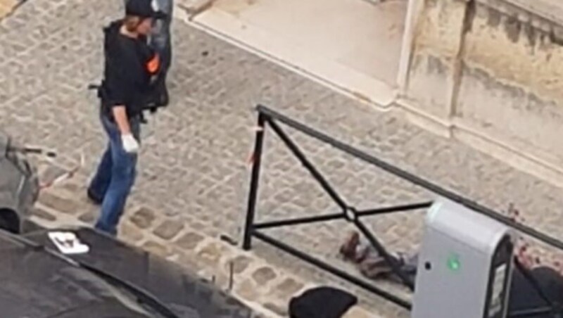 Der 45-jährige Angreifer Mickael Harpon wurde nach der Bluttat im Herzen von Paris von der Polizei erschossen. (Bild: AFP)